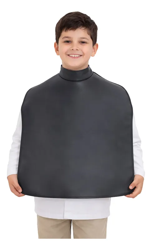 AVENTAL DE CHUMBO BABADOR COM PROTETOR TIREÓIDE INFANTIL